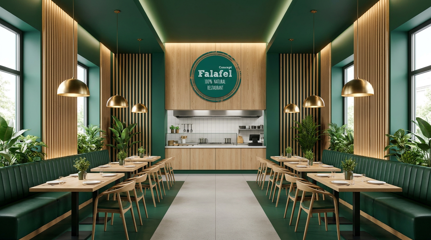Falafel Concept interior